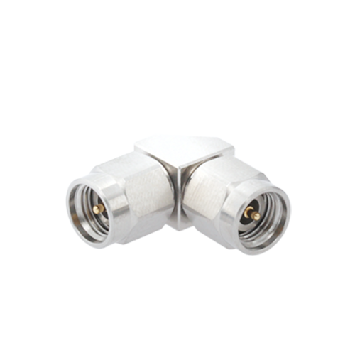 Precision Test Adapter-2.92mm(M) to 2.92mm(M) Right Angle type: 40 GHz